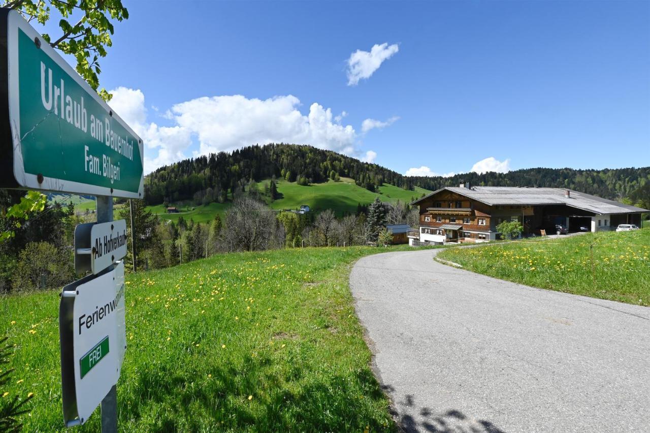 Bauernhof Bilgeri Hittisau Exterior foto