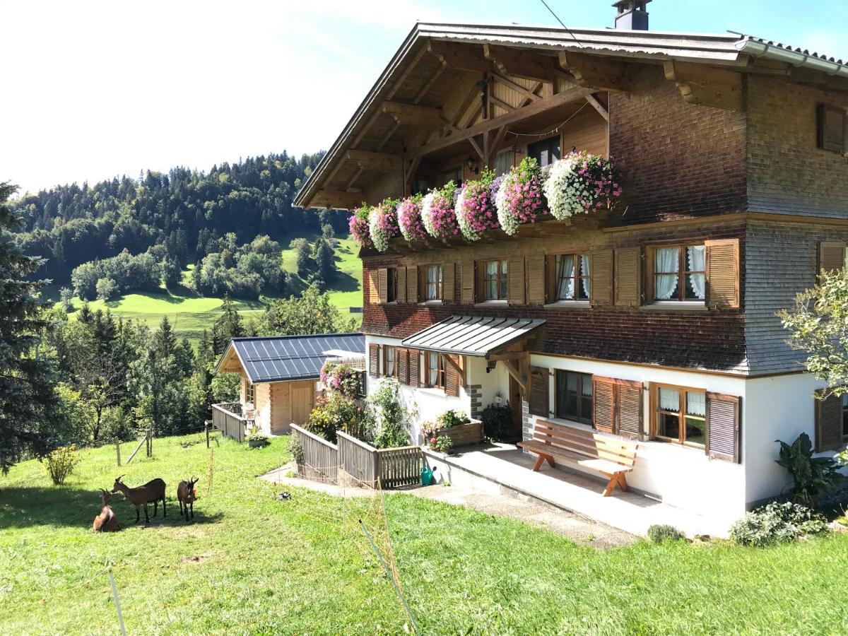 Bauernhof Bilgeri Hittisau Exterior foto